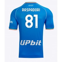 SSC Napoli Giacomo Raspadori #81 Replica Home Shirt 2023-24 Short Sleeve